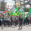 Сотрудники «Высоковского» на празднике весны и труда